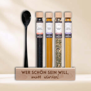 Gewürzset Geschenkset Wer schön sein will, muss würzen!